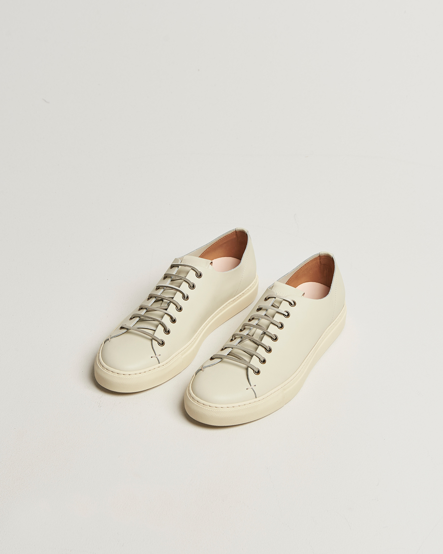 Uomini | Sneakers | Buttero | Tanino Leather Sneaker White