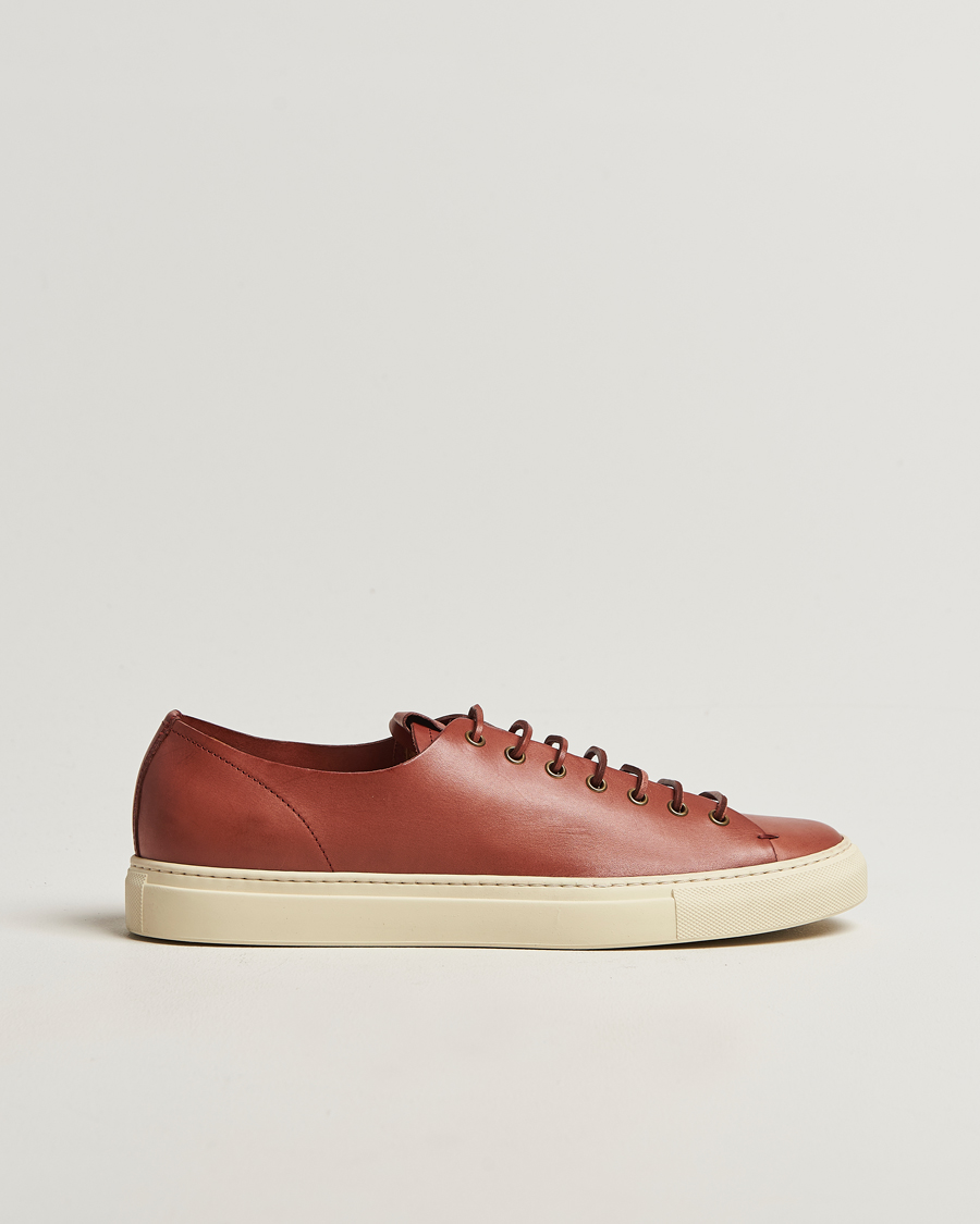 Uomini | Sneakers | Buttero | Tanino Leather Sneaker Cognac