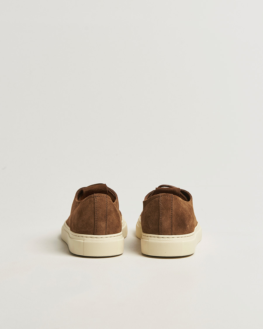 Uomini | Sneakers | Buttero | Tanino Suede Sneaker Dark Brown