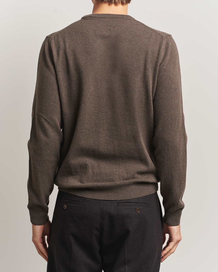 Uomini | Maglieria | GANT | Superfine Lambswool Crew Neck Seawood Melange
