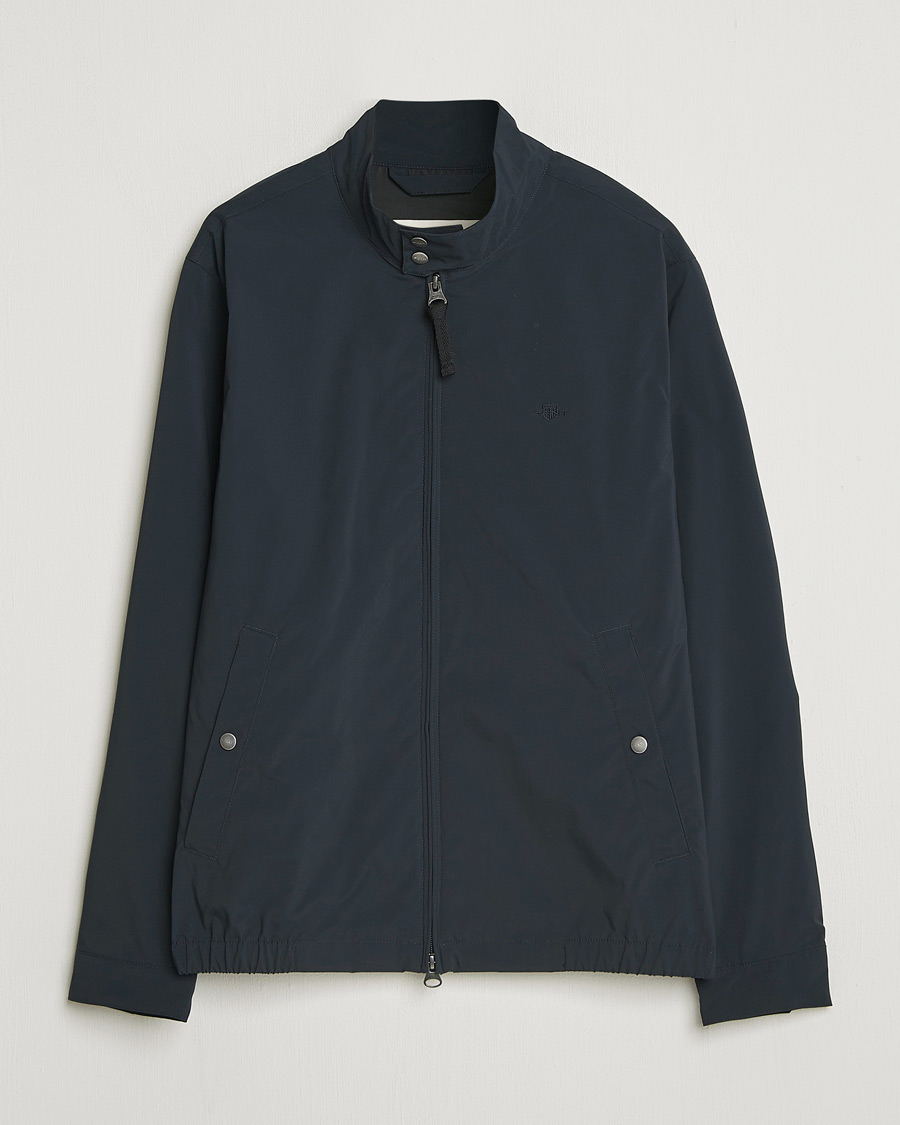 Uomini | Giacche | Gant | Lightweight Harrington Jacket Black