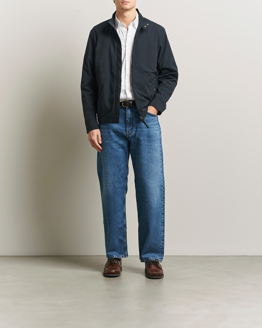 Uomini | Giacche | Gant | Lightweight Harrington Jacket Black