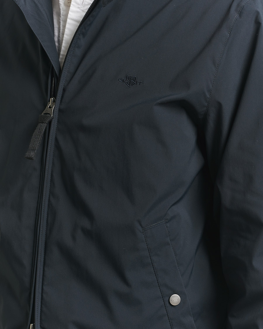 Uomini | Giacche | Gant | Lightweight Harrington Jacket Black