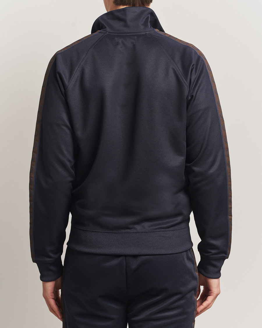 Uomini | Maglieria | Fred Perry | Taped Track Jacket Navy