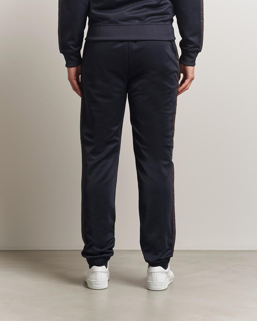 Uomini | Pantaloni | Fred Perry | Taped Track Pants Navy