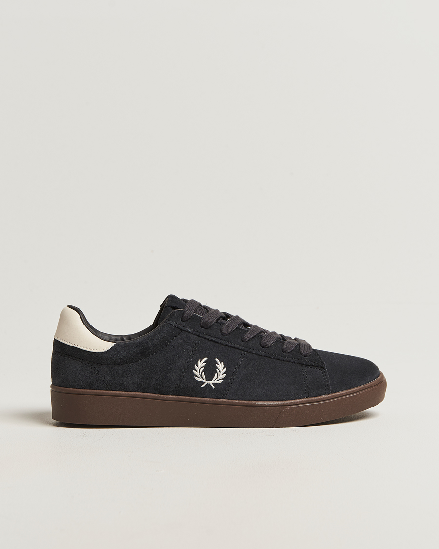 Uomini | Sneakers | Fred Perry | Spencer Suede Sneaker Anchor Grey