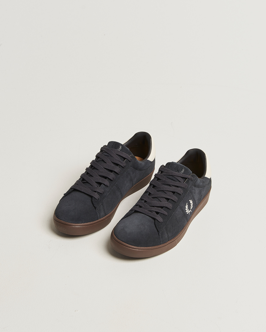 Uomini | Sneakers | Fred Perry | Spencer Suede Sneaker Anchor Grey