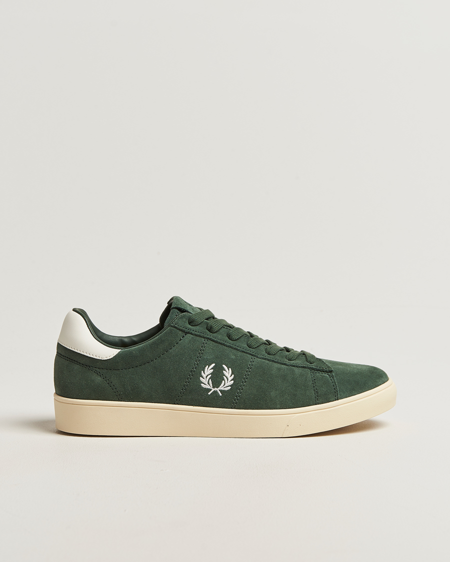 Uomini | Sneakers | Fred Perry | Spencer Suede Sneaker Court Green