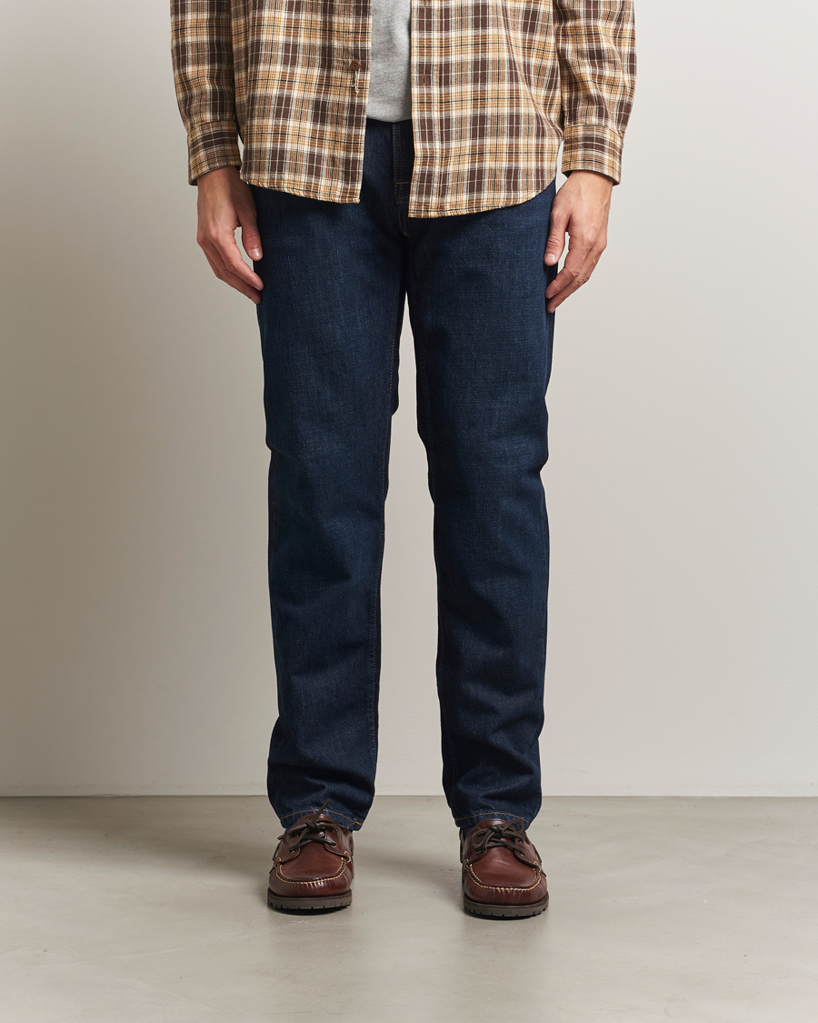 Uomini | Pantaloni | Nudie Jeans | Gritty Jackson Jeans Aged Indigo