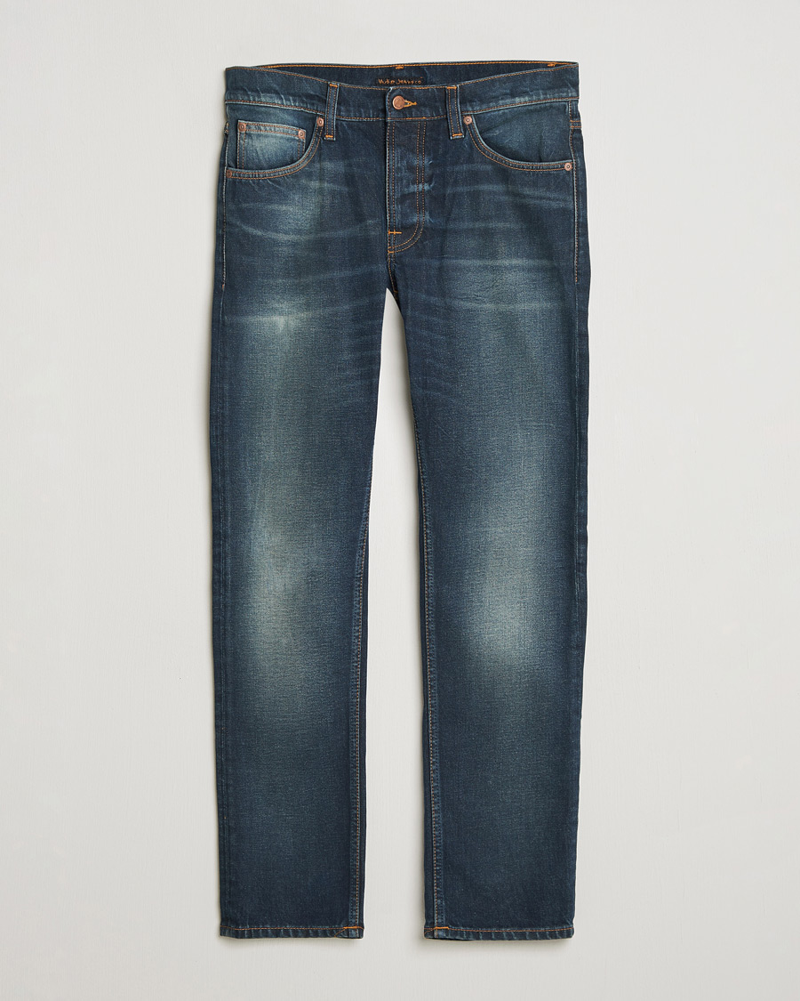 Uomini | Jeans | Nudie Jeans | Solid Ollie Jeans Lost Light