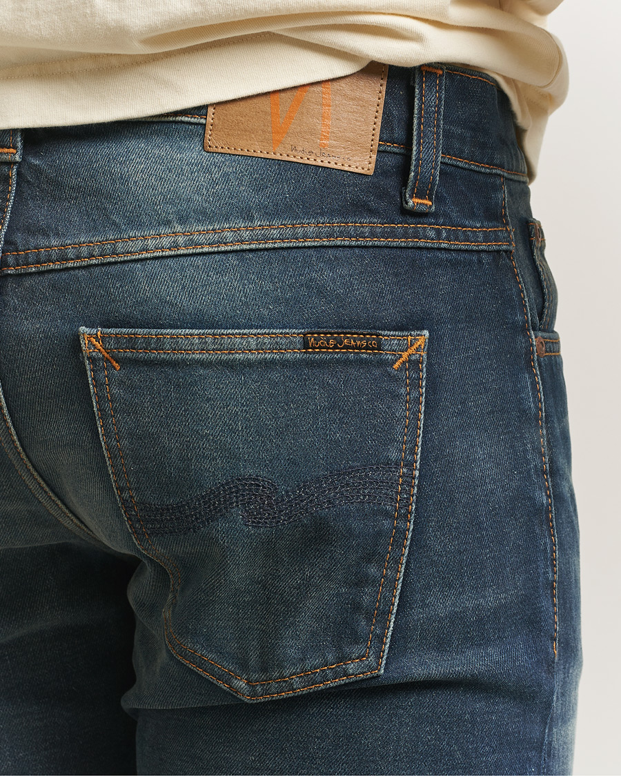 Uomini | Jeans | Nudie Jeans | Solid Ollie Jeans Lost Light