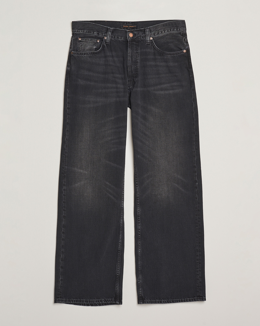 Uomini | Camicie | Nudie Jeans | Loud Larry Jeans Black Storm