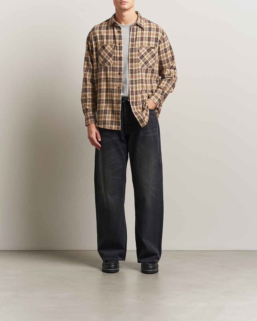 Uomini | Jeans | Nudie Jeans | Loud Larry Jeans Black Storm