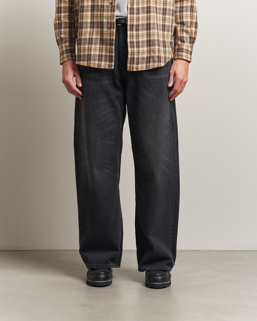 Uomini | Camicie | Nudie Jeans | Loud Larry Jeans Black Storm
