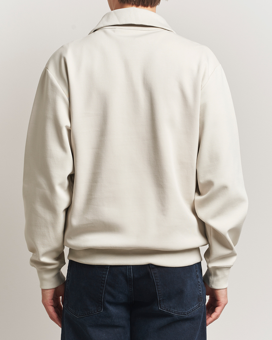 Uomini | Maglieria | J.Lindeberg | Callan Jersey Half Zip Moonbeam
