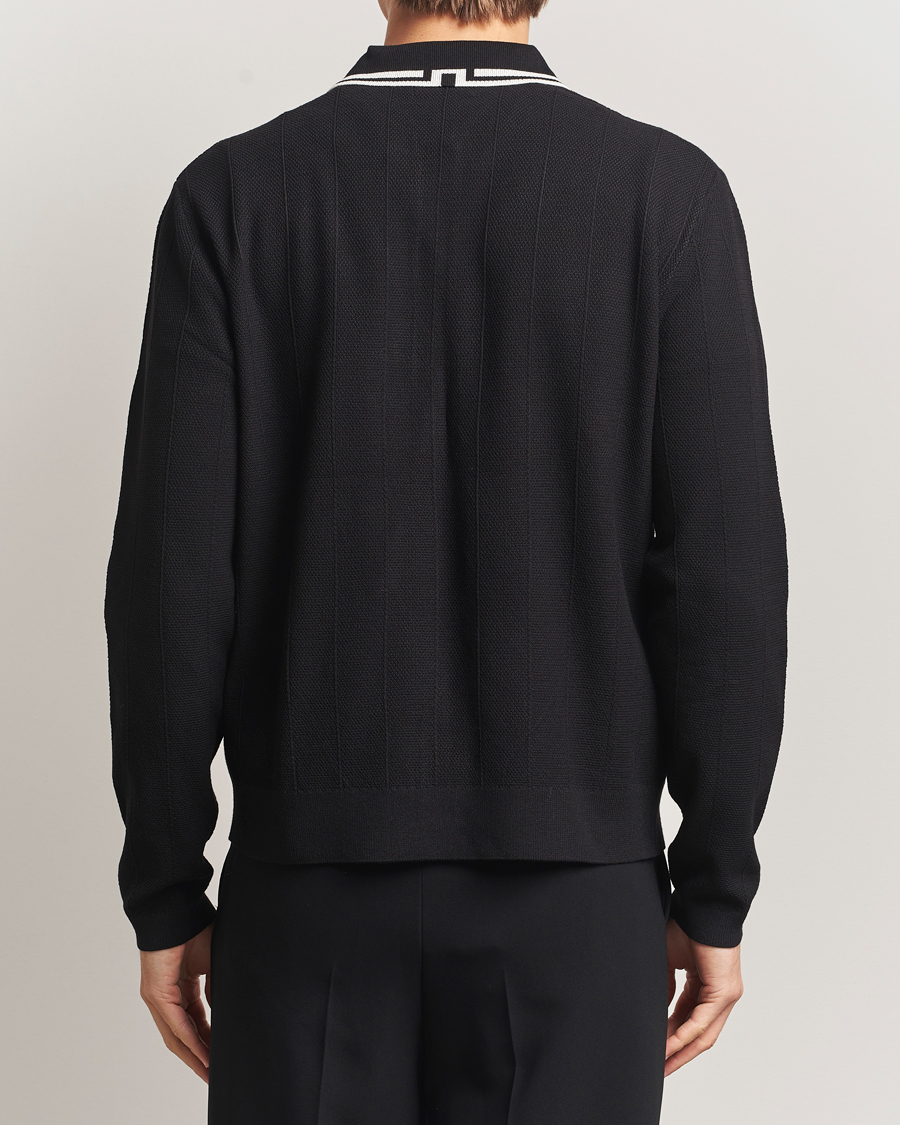Uomini | Maglieria | J.Lindeberg | Willem Structured Cardigan Black