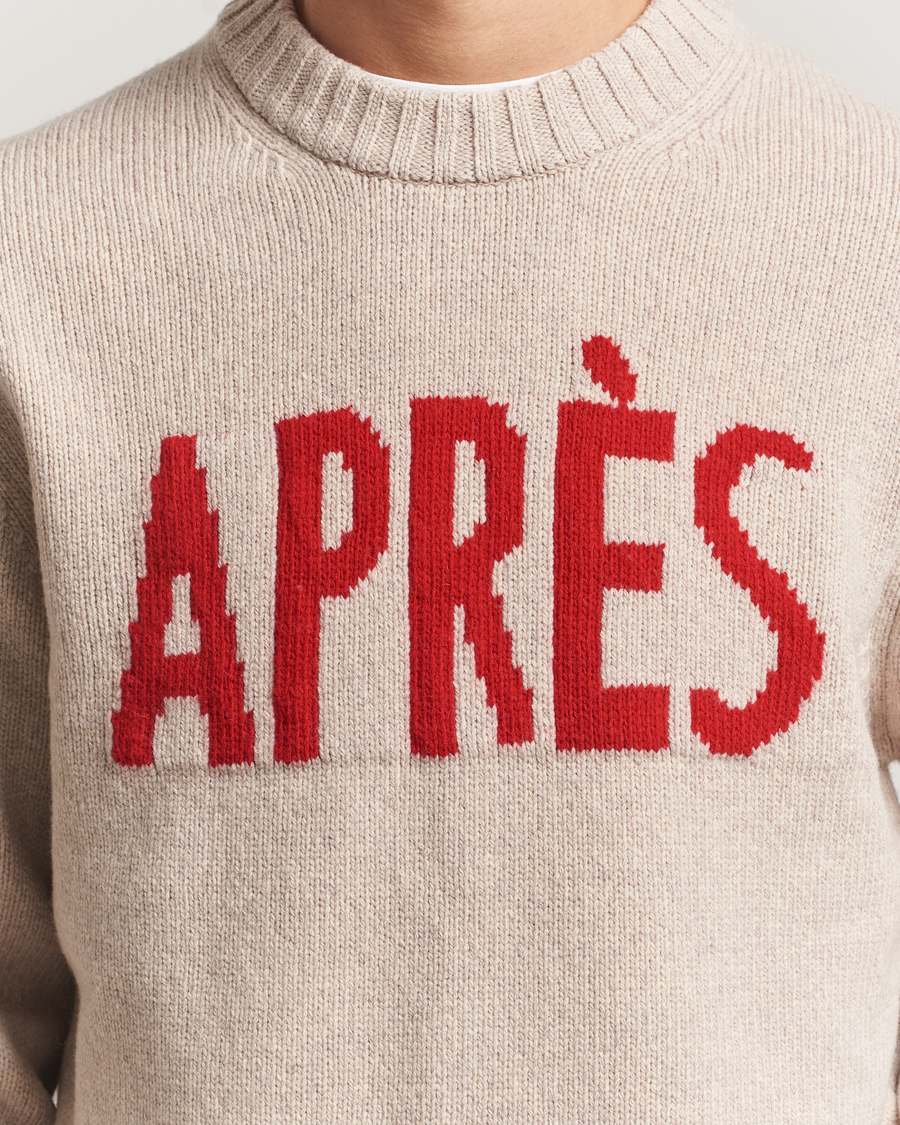 Uomini | Maglieria | J.Lindeberg | Fabian Graphic Knitted Sweater Moonbeam