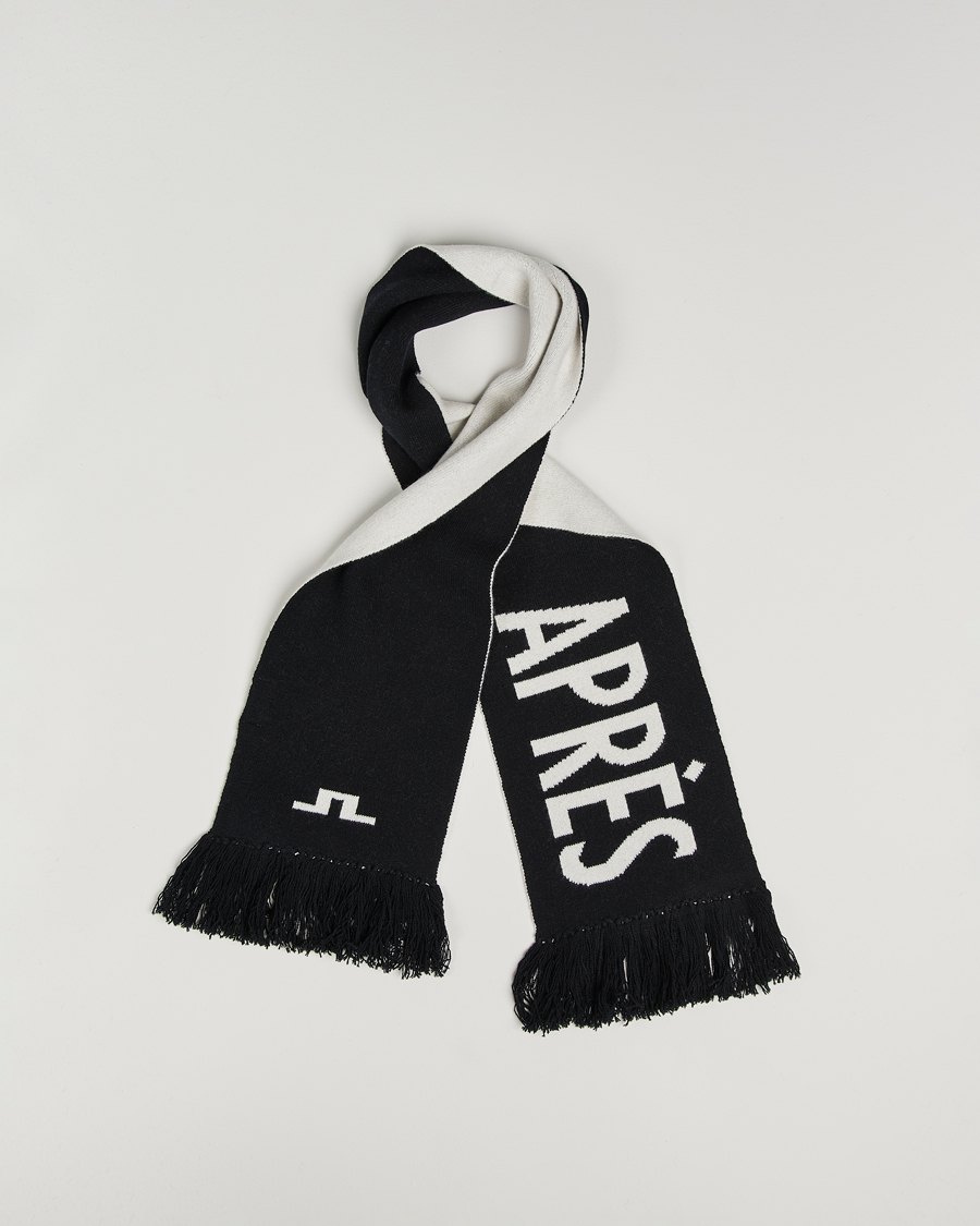 Uomini | Sciarpe | J.Lindeberg | Jasper Graphic Scarf Black
