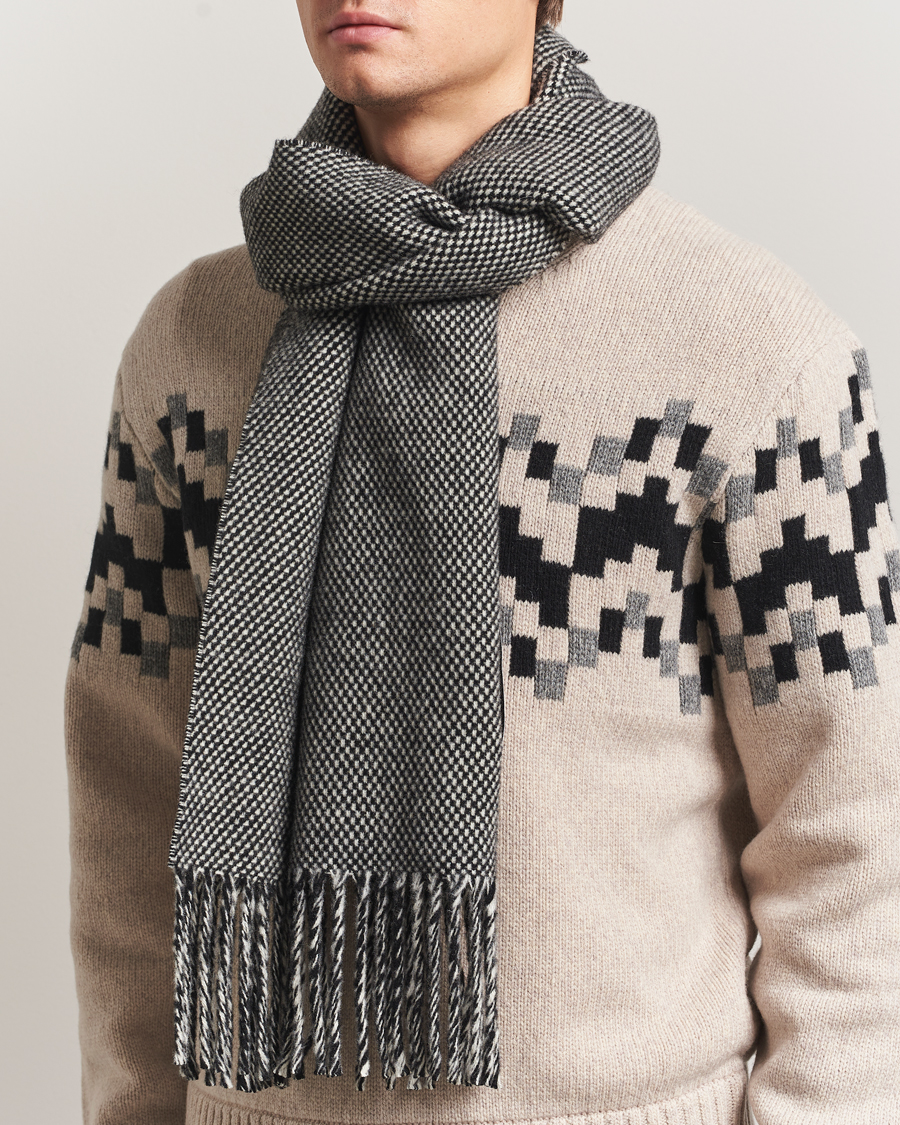 Uomini | Sciarpe | J.Lindeberg | Jared Scarf Black Melange