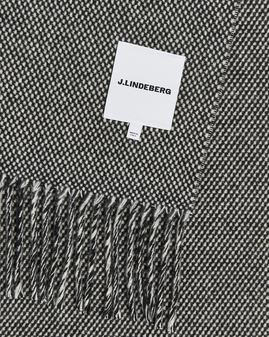 Uomini | Sciarpe | J.Lindeberg | Jared Scarf Black Melange