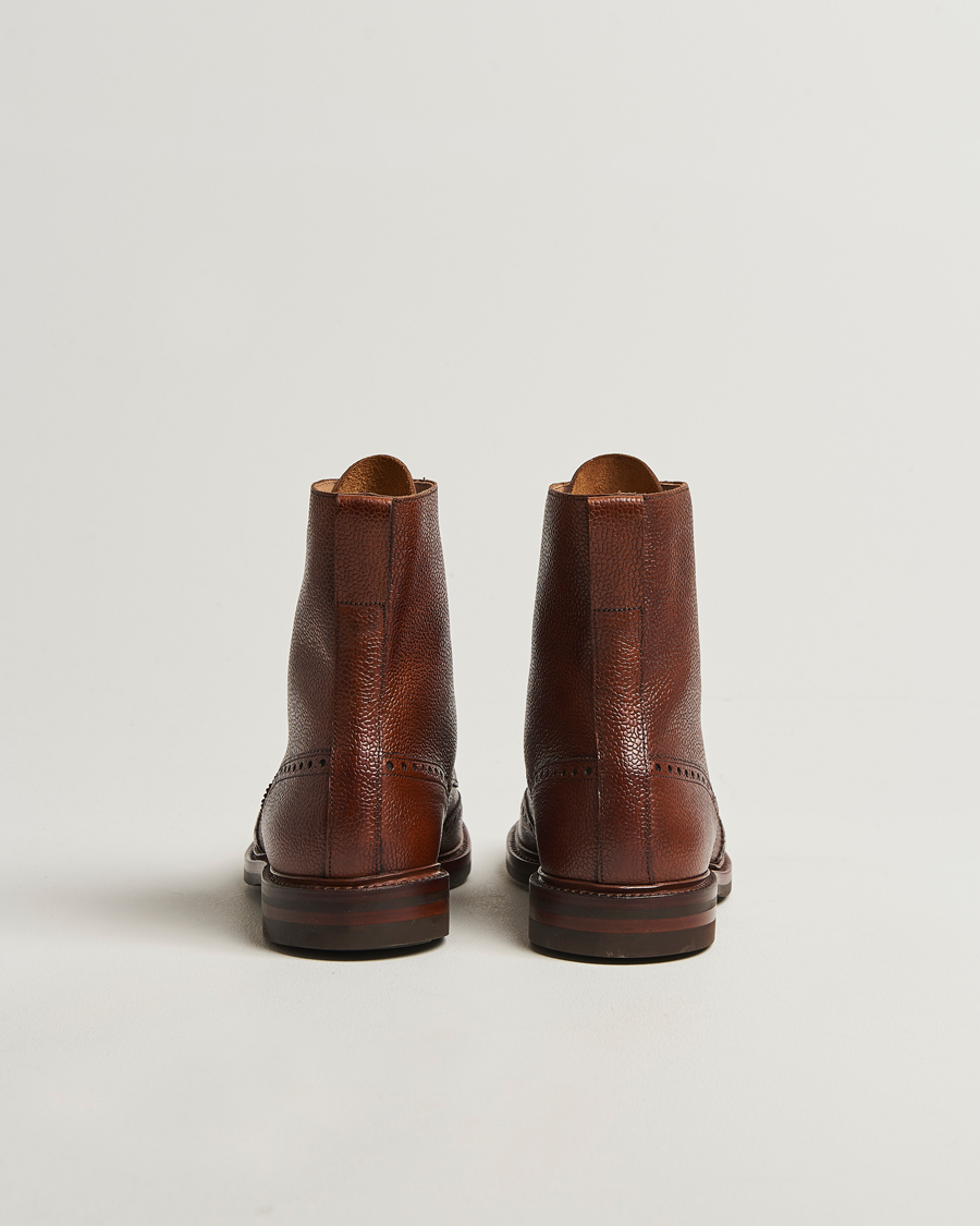 Uomini | Stivali | Crockett & Jones | Islay Boot Tan Scotch Grain Calf