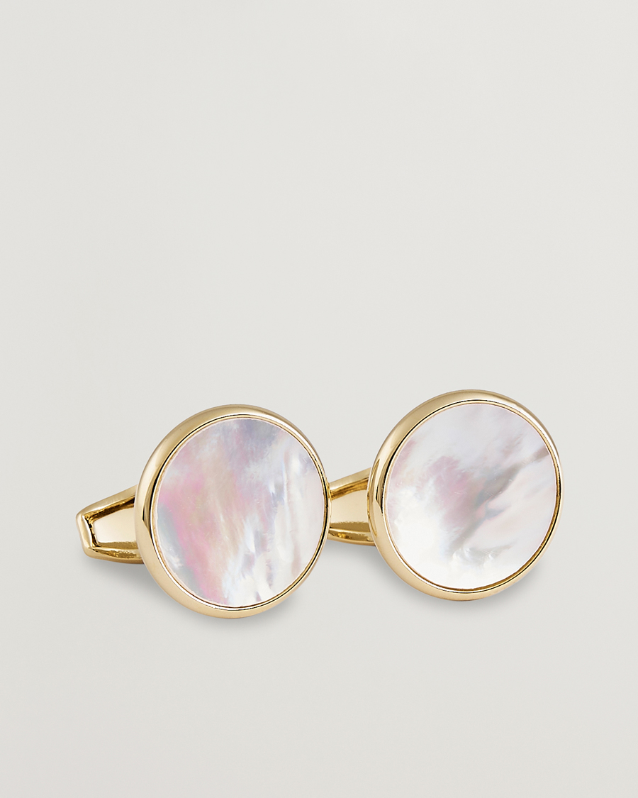 Uomini | Gemelli | Amanda Christensen | Cufflink & Shirt Studs Set Gold