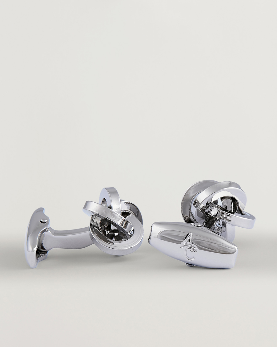Uomini | Gemelli | Amanda Christensen | Knot Cufflink Silver