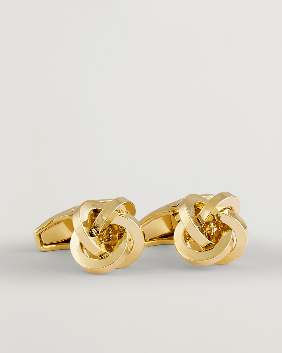 Uomini | Gemelli | Amanda Christensen | Knot Cufflink Gold