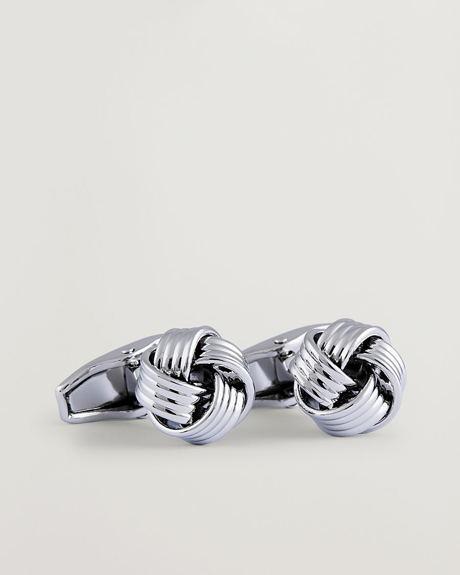 Uomini | Gemelli | Amanda Christensen | Knot Cufflink Silver