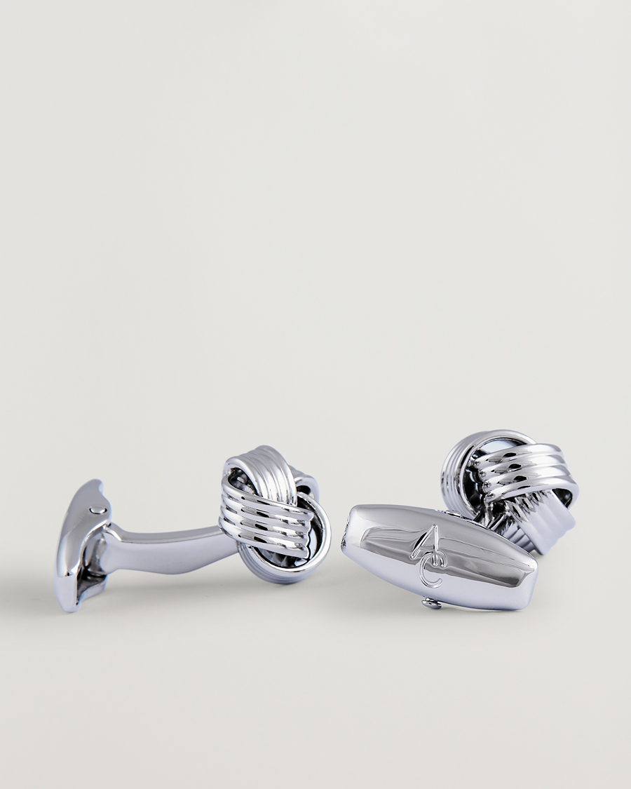 Uomini | Gemelli | Amanda Christensen | Knot Cufflink Silver