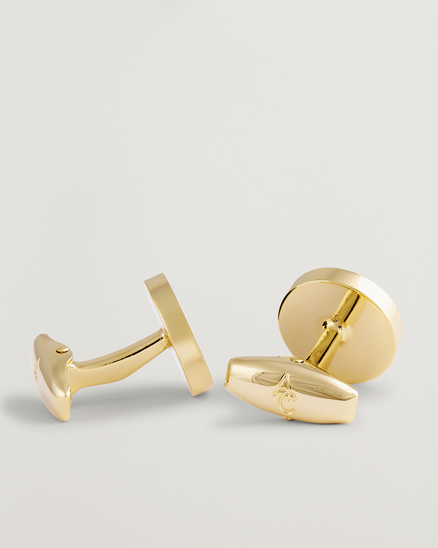 Uomini | Gemelli | Amanda Christensen | Classic Cufflink Gold/Black