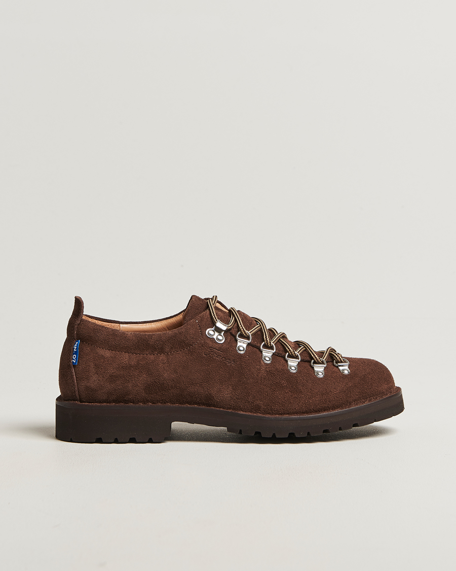 Uomini | Stivali | NN07 | Fracap M121 Magnifico Suede Low Boot Demitasse Brown