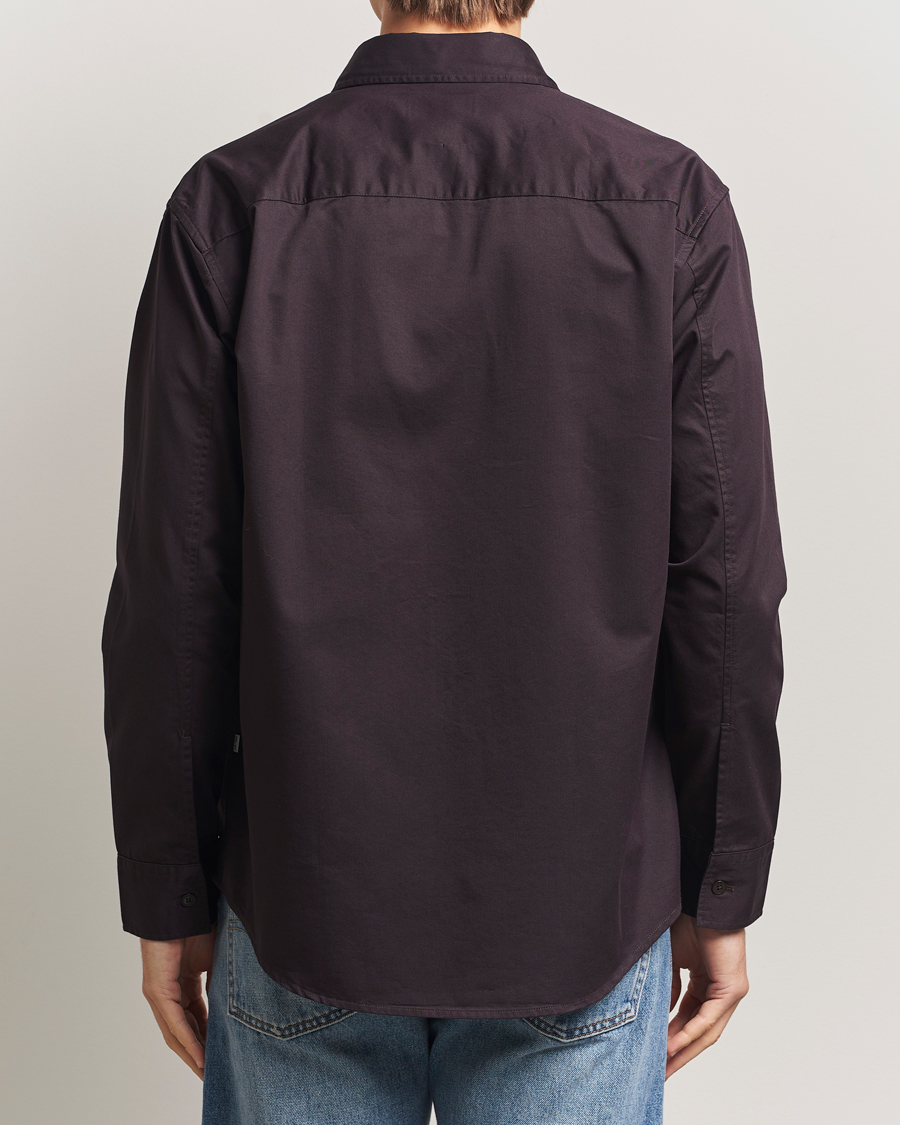 Uomini | Camicie | NN07 | Freddy Tencel Workwear Shirt Dusky Port