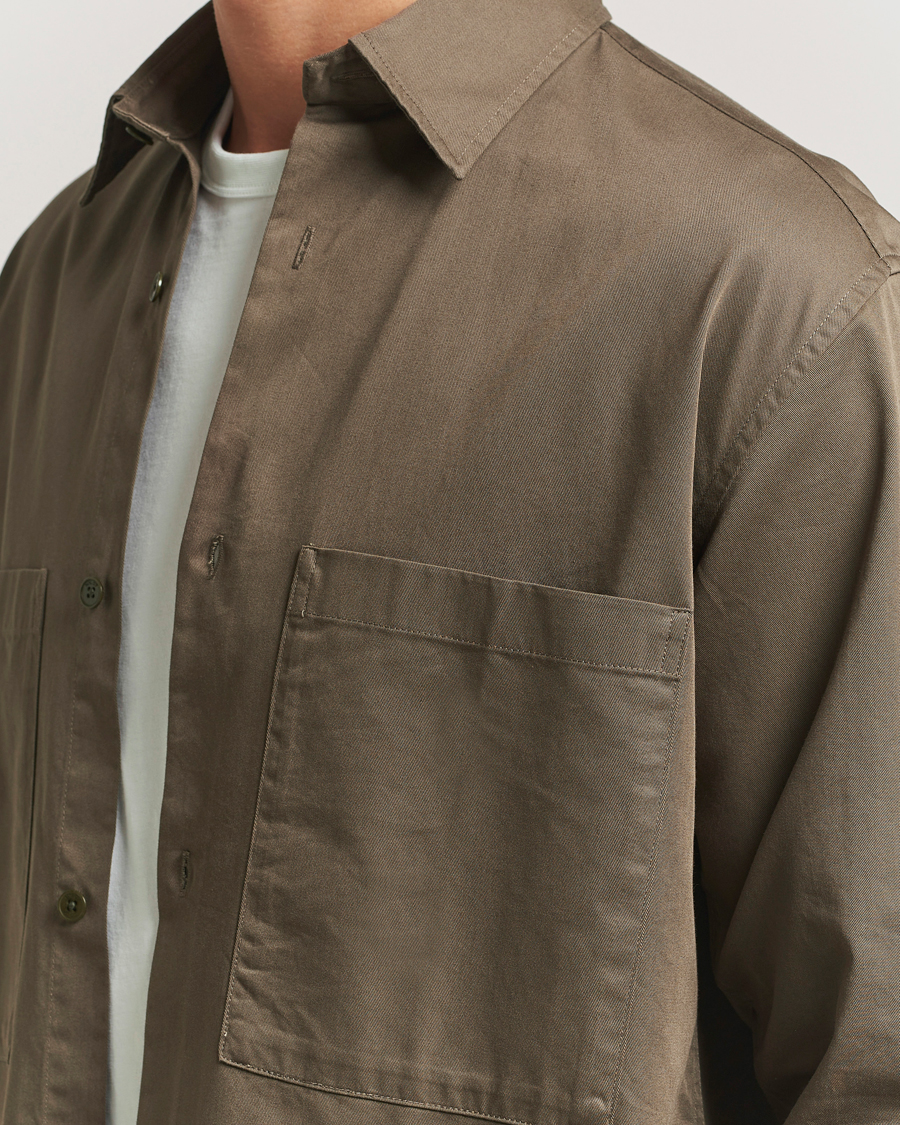 Uomini | Camicie | NN07 | Freddy Tencel Workwear Shirt Mable Husk