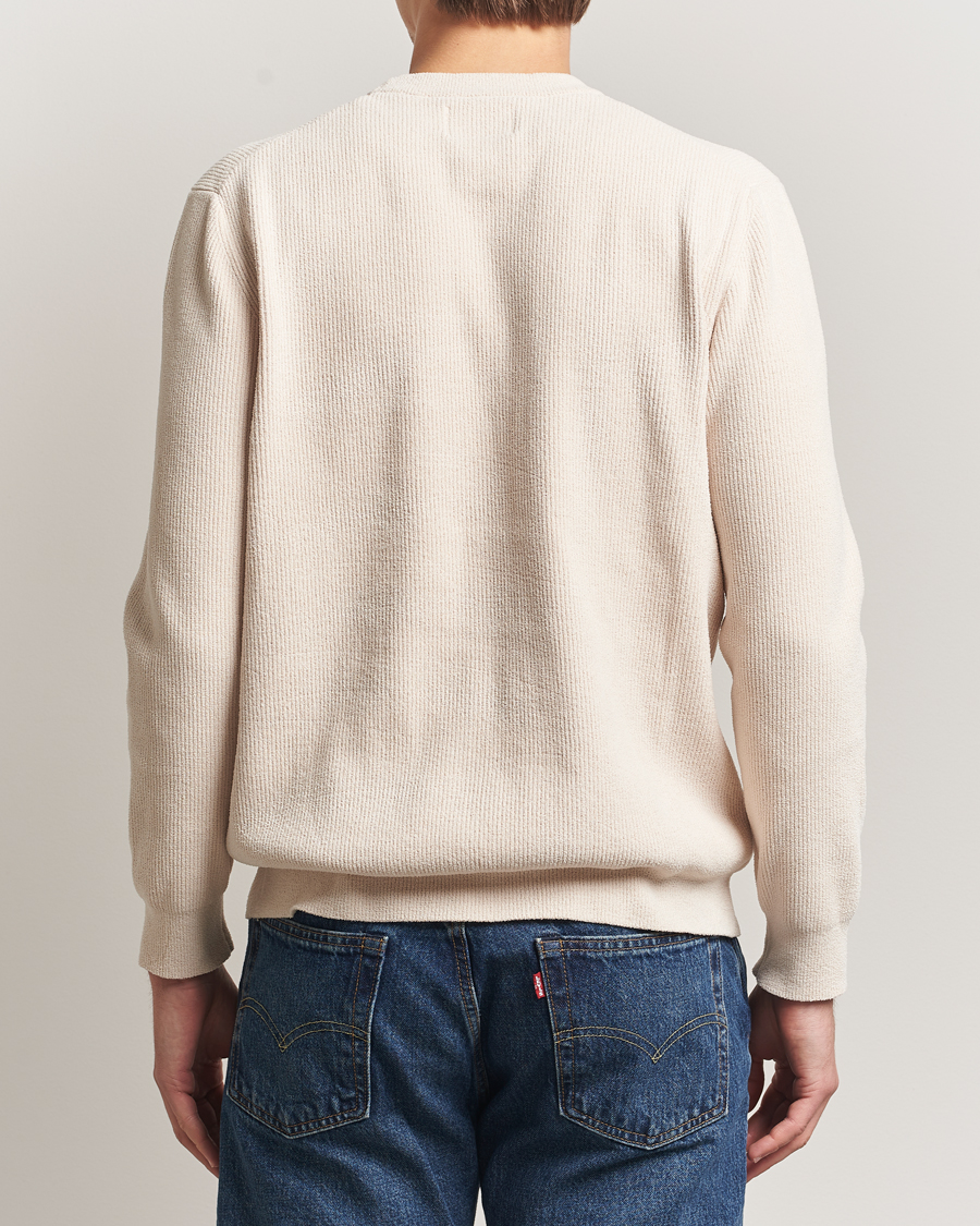 Uomini | Maglieria | NN07 | Danny Rib Knitted Crew Neck Ivory
