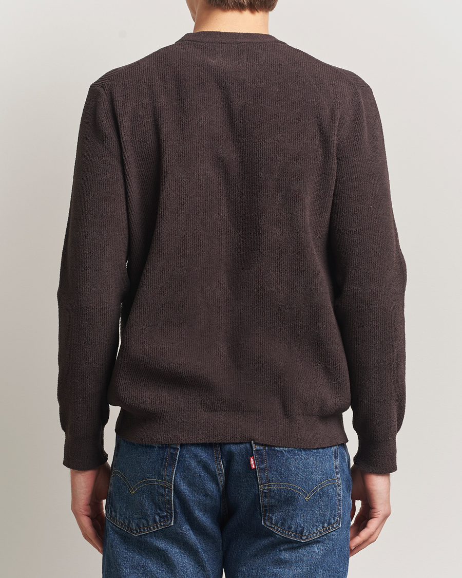 Uomini | Maglieria | NN07 | Danny Rib Knitted Crew Neck Dusky Port