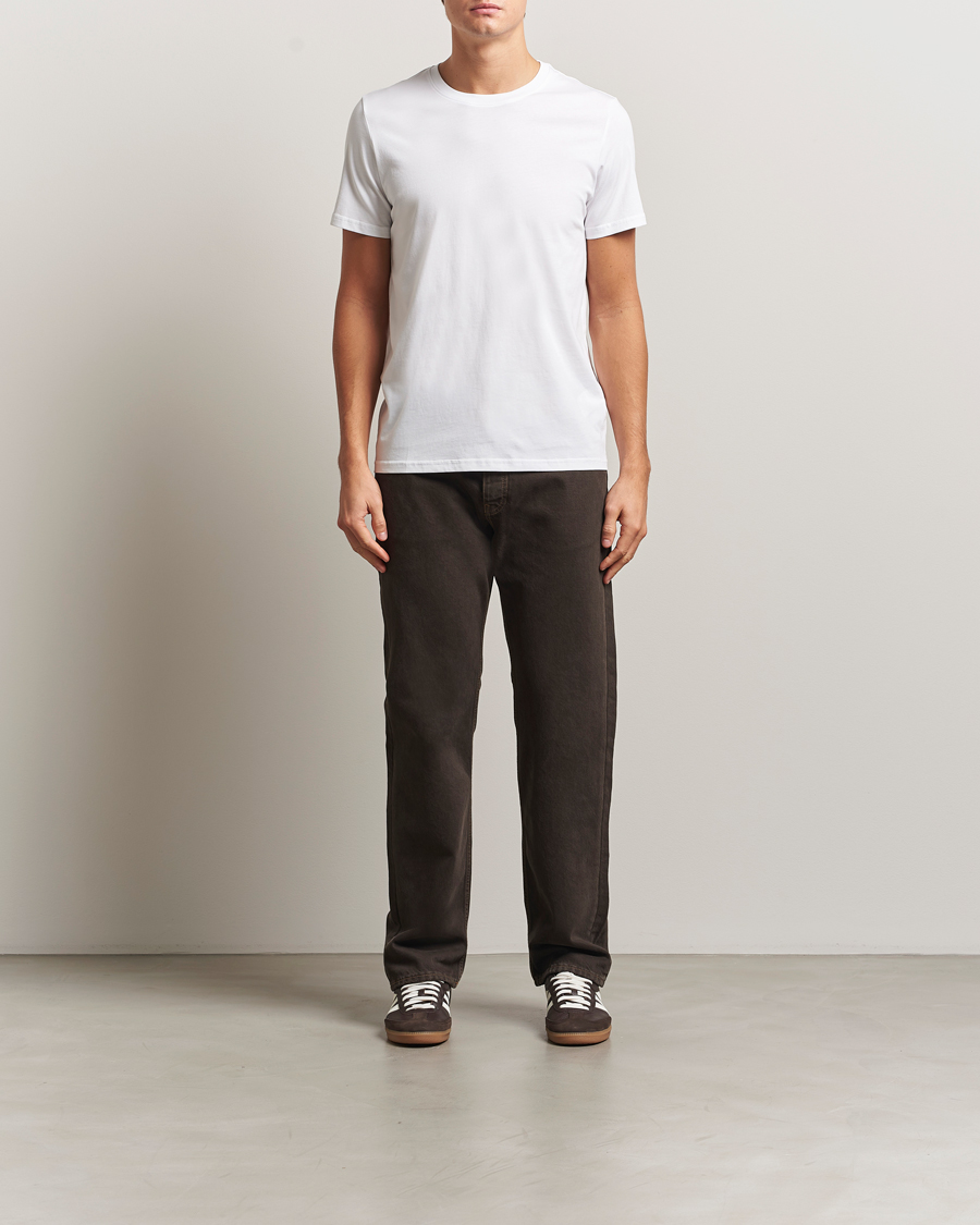 Uomini | T-shirt | NN07 | Percy Crew Neck T-Shirt White