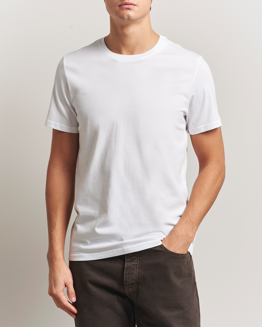 Uomini | T-shirt | NN07 | Percy Crew Neck T-Shirt White