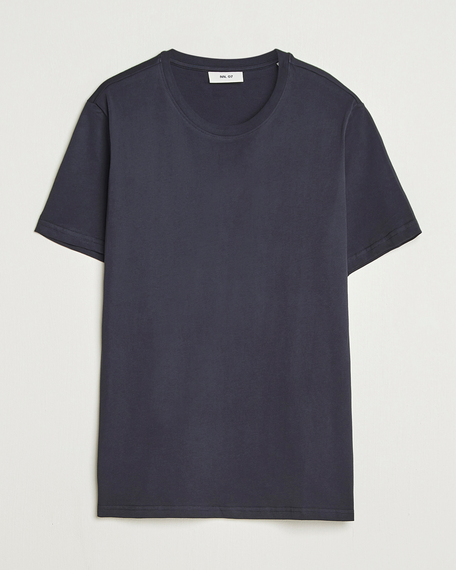 Uomini | T-shirt | NN07 | Percy Crew Neck T-Shirt Deep Navy