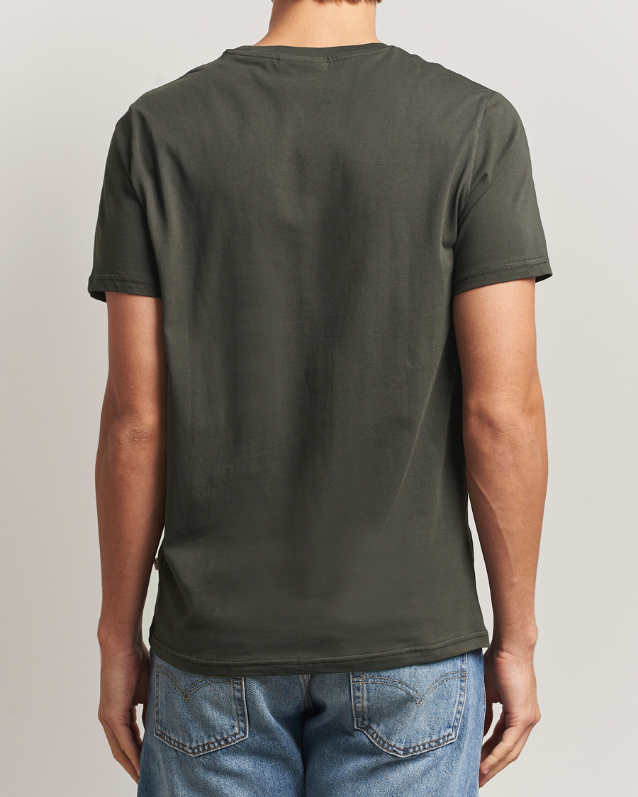 Uomini | T-shirt | NN07 | Percy Crew Neck T-Shirt Dark Army