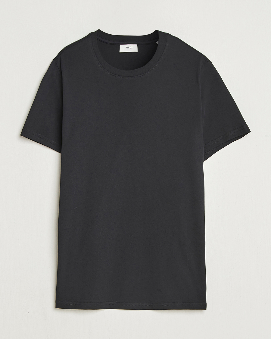 Uomini | T-shirt | NN07 | Percy Crew Neck T-Shirt Black