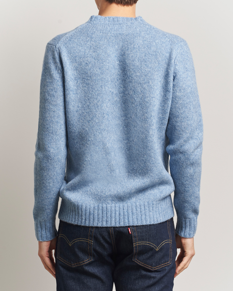 Uomini | Maglieria | NN07 | Lee Wool Knitted Sweater Denim Blue