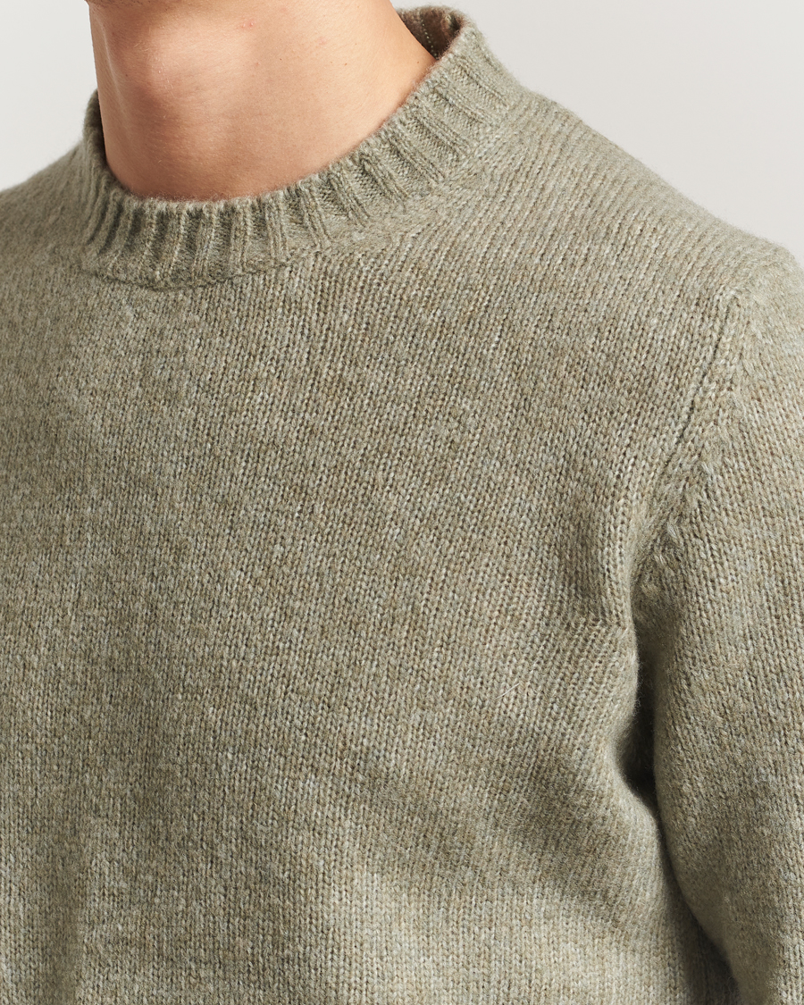 Uomini | Maglieria | NN07 | Lee Wool Knitted Sweater Valley Green