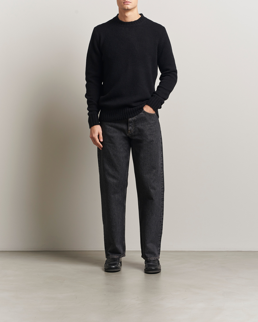 Uomini | Maglieria | NN07 | Lee Wool Knitted Sweater Black