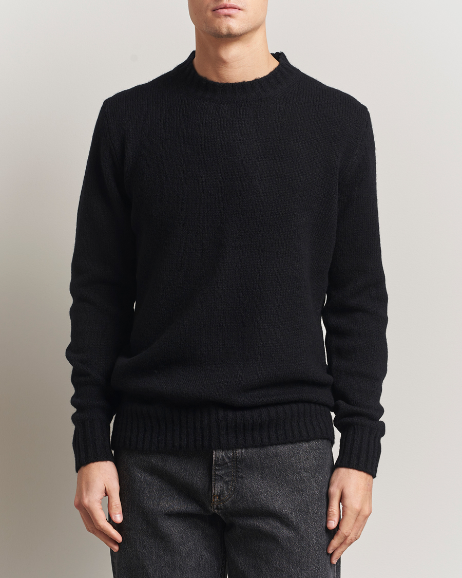 Uomini | Maglieria | NN07 | Lee Wool Knitted Sweater Black