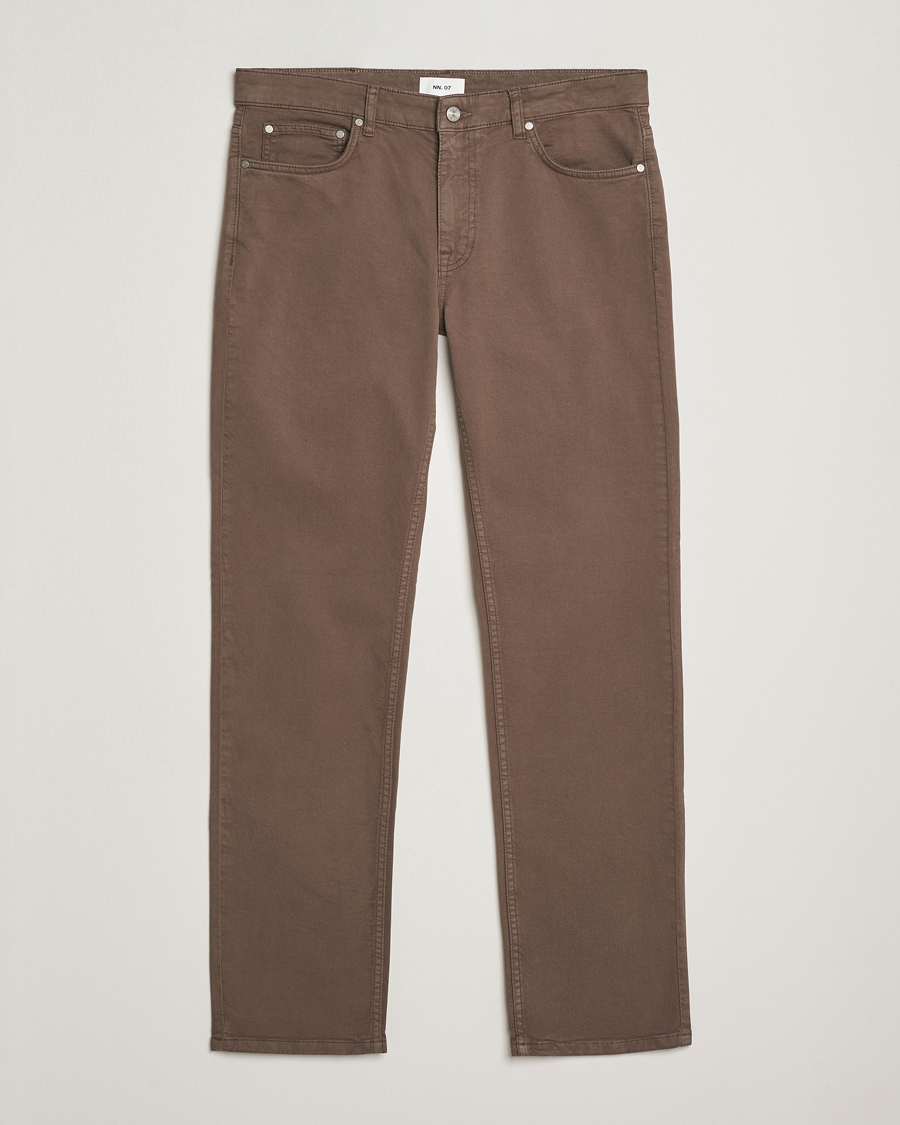 Uomini | Pantaloni | NN07 | Tony 5-Pocket Pants Mable Husk