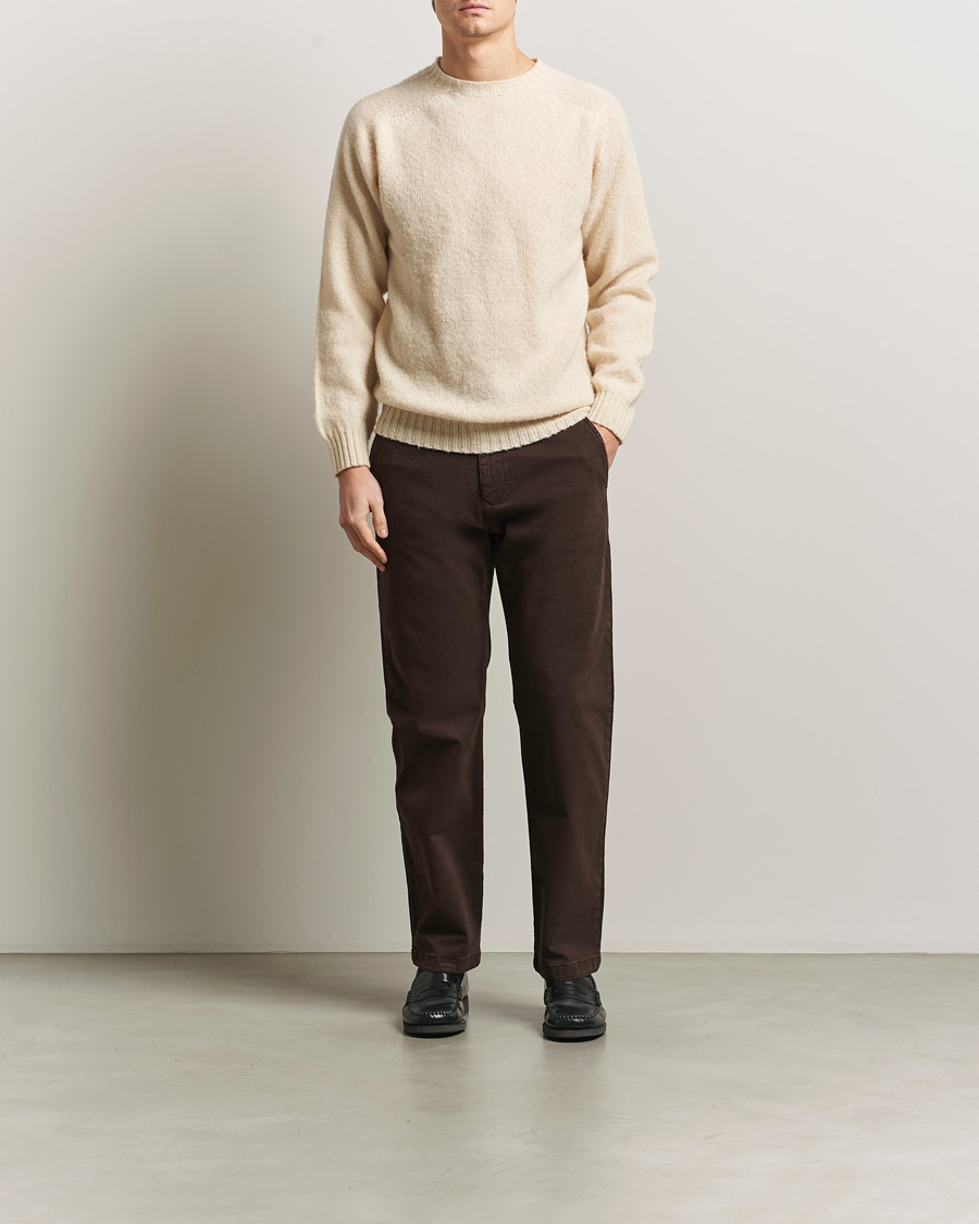 Uomini | Pantaloni | NN07 | Aden Regular Fit Chinos Demitasse Brown
