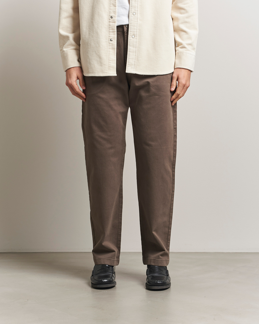 Uomini | Pantaloni | NN07 | Aden Regular Fit Chinos Mable Husk