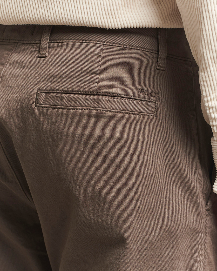 Uomini | Pantaloni | NN07 | Aden Regular Fit Chinos Mable Husk