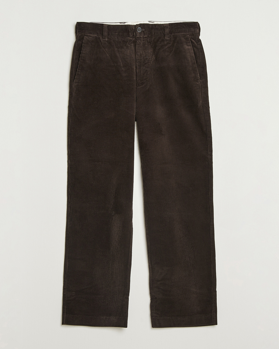 Uomini | Pantaloni | NN07 | Paw Relaxed Fit Corduroy Trousers Demitasse Brown
